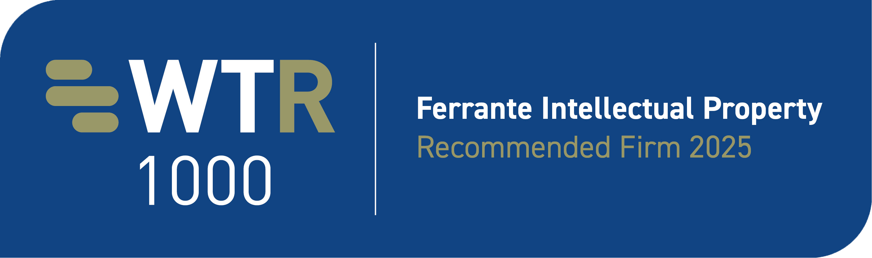 WTR 1000 Recommended Firm 2025
